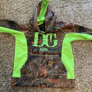 Dirty girl hooded sweatshirt waterproof